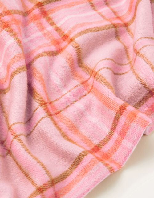 Check Midweight Scarf, , large