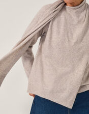 Sally 2-in-1 Scarf Jumper, Natural (NATURAL), large