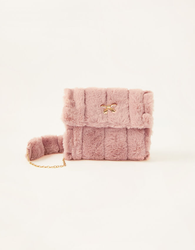 Fluffy Hand Muffler Bag, , large