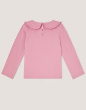 Unicorn Portrait Long Sleeve Top, Pink (PINK), large