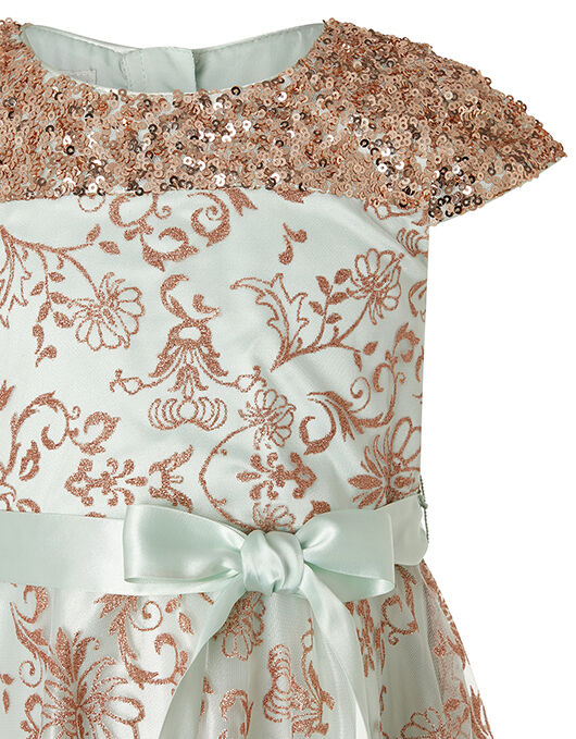 Monsoon duck egg blue dress discount