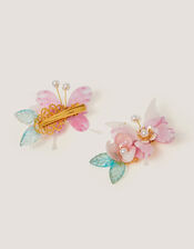 2-Pack Pearl Butterfly Hair Clips, , large