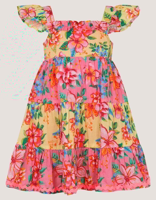 Baby Floral Print Dress, Pink (PINK), large