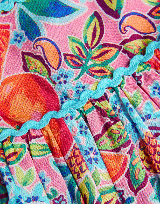 Baby Alani Fruit Print Dress, Pink (PINK), large