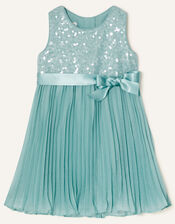 Baby Keita Sequin Dress, Green (MINT), large