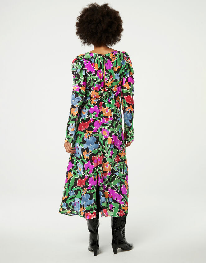 Fabienne Chapot Floral Print Midi Dress, Multi (MULTI), large