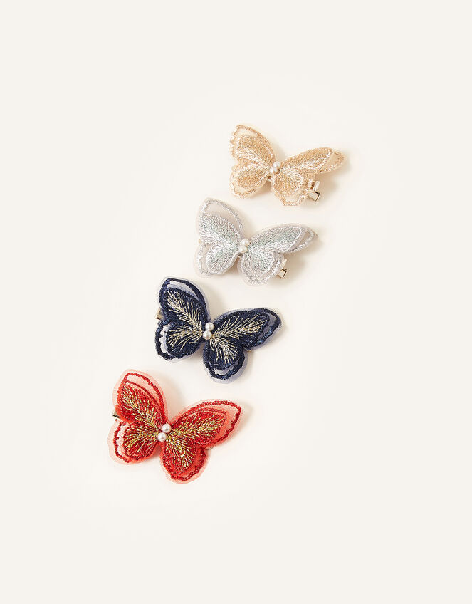 Winter Butterfly Clip Set, , large