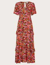 Julieta Floral Dress, Multi (MULTI), large