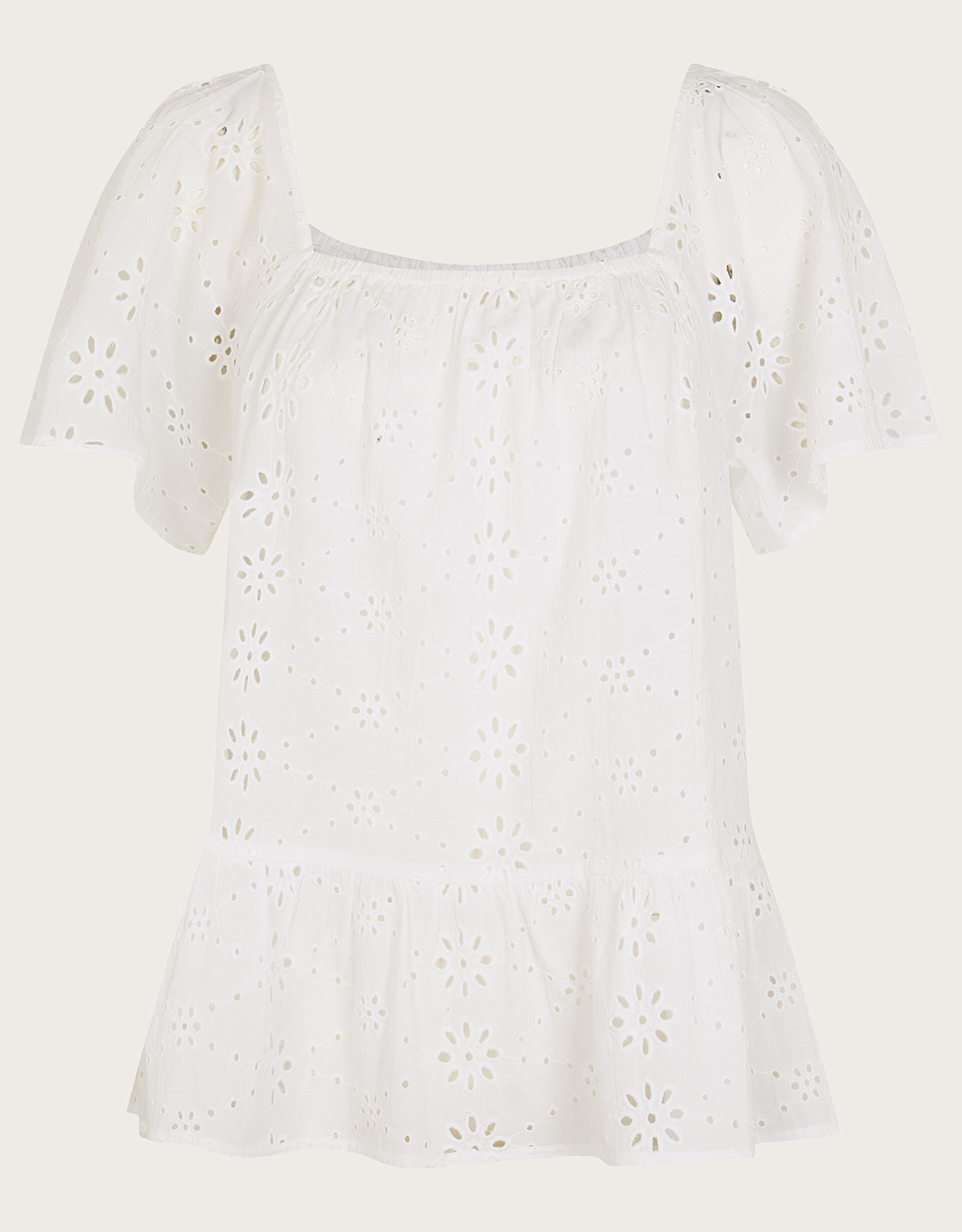Beach Wear Schiffli Top