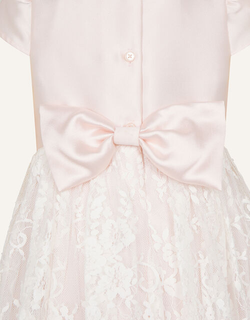 Baby Lace Skirt Bridesmaid Dress, Pink (PINK), large