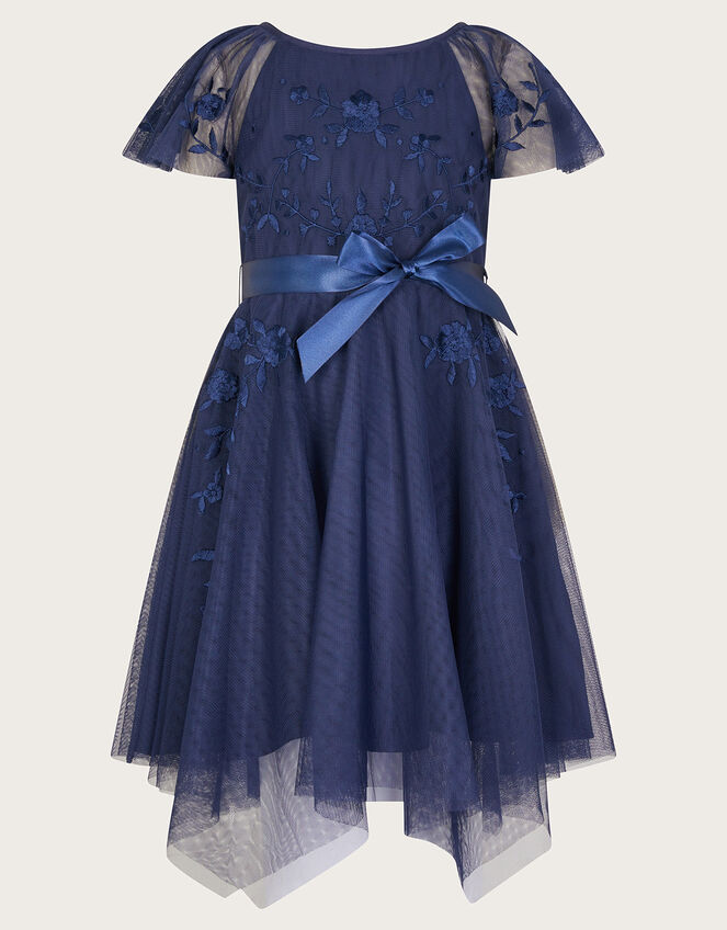 Amelia Embroidered Dress, Blue (NAVY), large