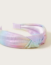 Ombre Pleated Knotted Headband , , large