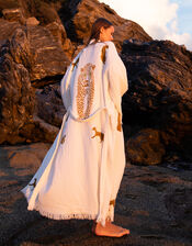 Meraki Beach Leopard Kimono, , large