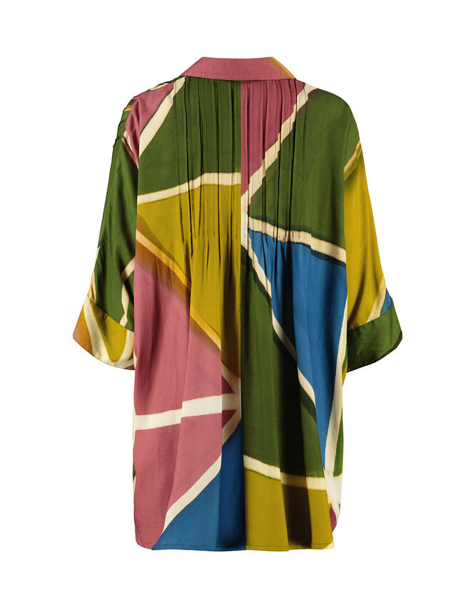 East Lailah Hand-Painted Shirt, Multi (MULTI), large