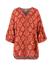 East Lucinda Top, Red (RED), large