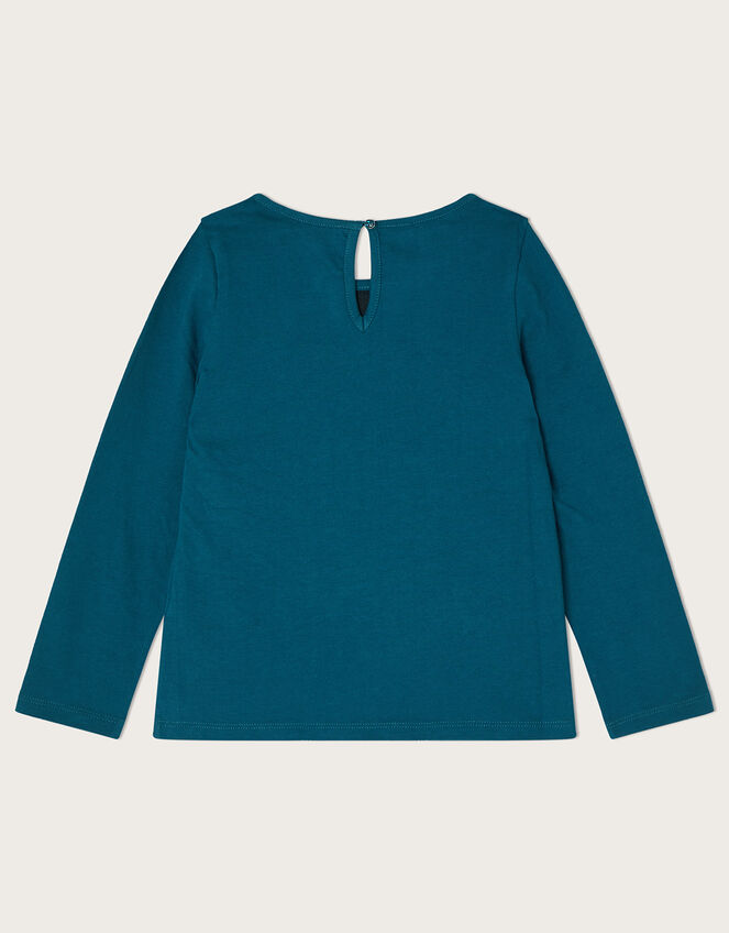 Christmas Presents Long Sleeve Top, Teal (TEAL), large