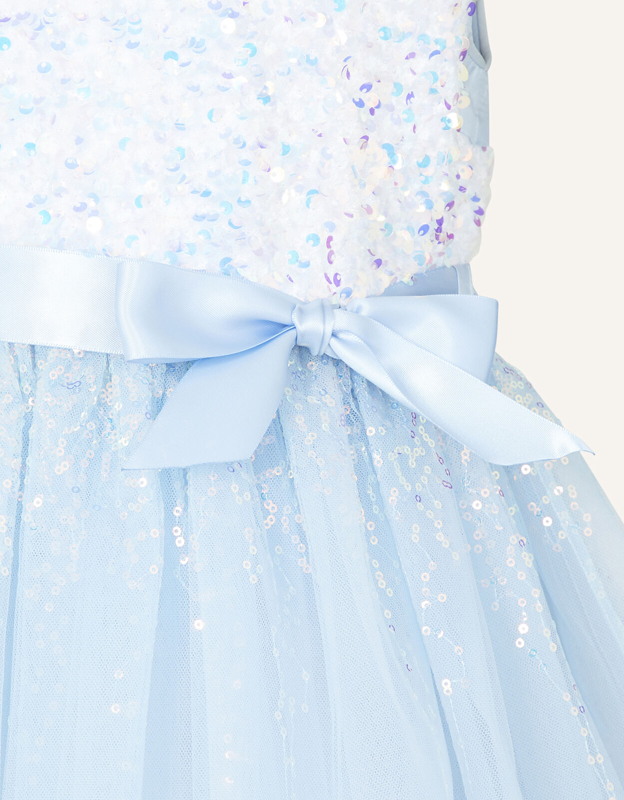 Safire Sequin Dress Blue