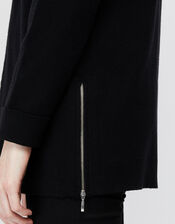 Yasmin Cardigan with Sustainable Viscose, Black (BLACK), large