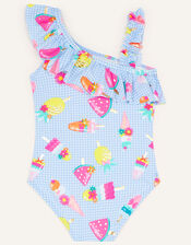 Baby Novelty Lolly Swimsuit, Blue (BLUE), large