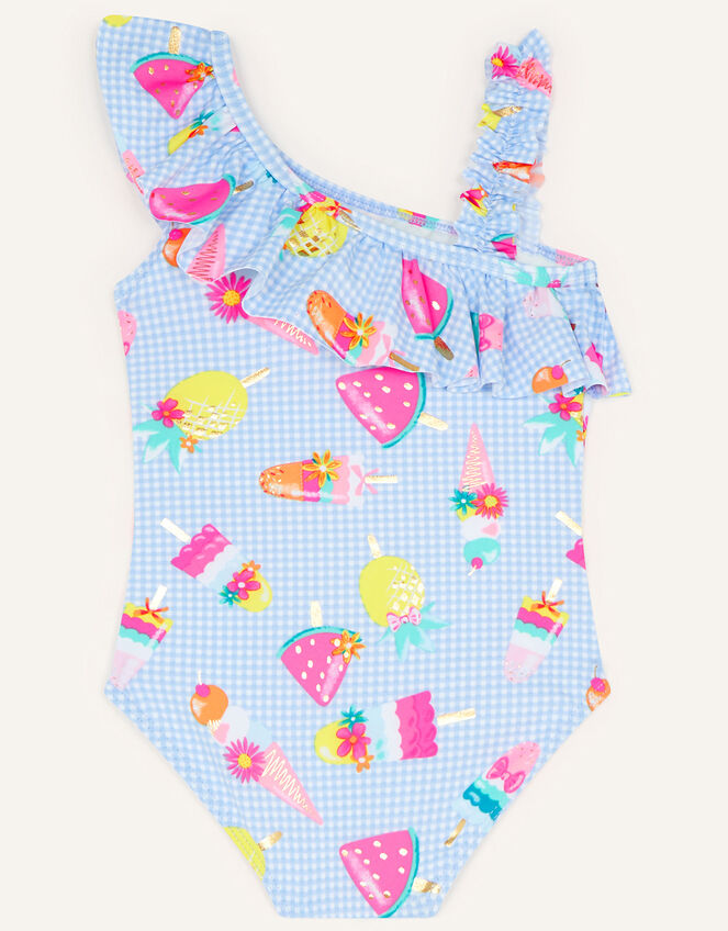 Baby Novelty Lolly Swimsuit, Blue (BLUE), large