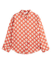 Chinti & Parker Sun Print Shirt , RED BRICK, large