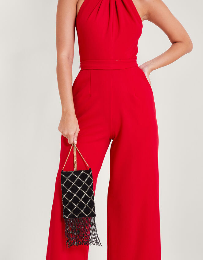 Fringe Phone CrossBody Bag