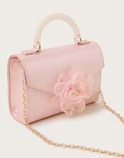 Cassie Shimmery Tulle Flower Bridesmaid Bag, , large