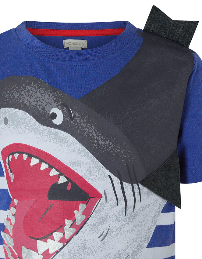 Bruce Shark T-Shirt, Blue (BLUE), large