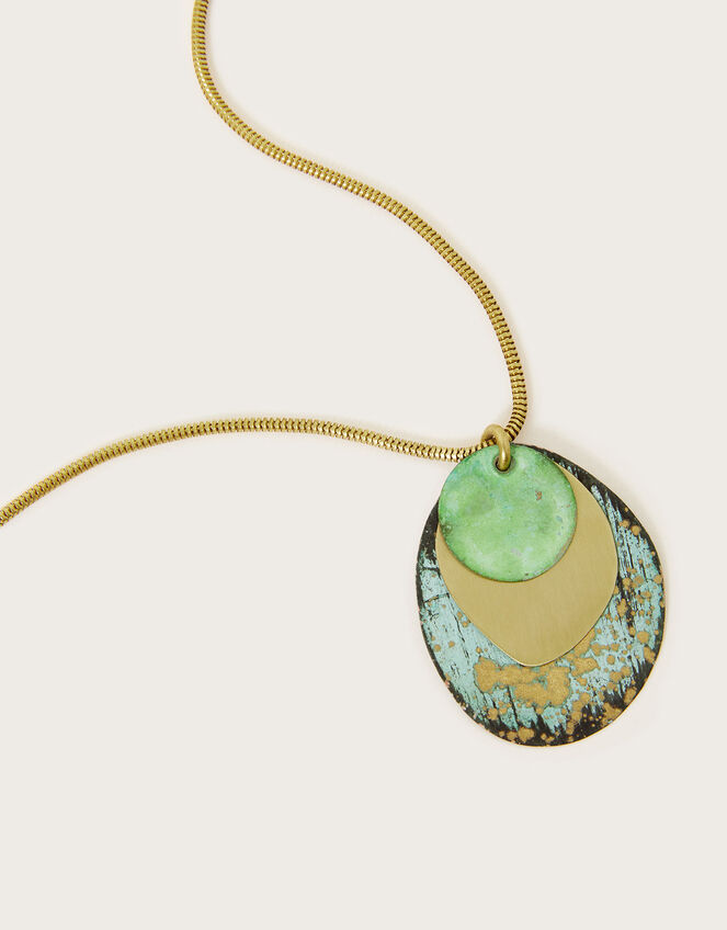 Sibilia Disc Necklace, , large