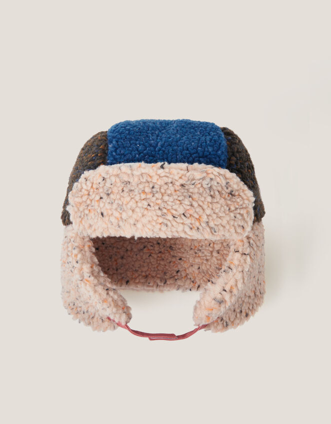 Neppy Colourblock Trapper Hat, Multi (MULTI), large