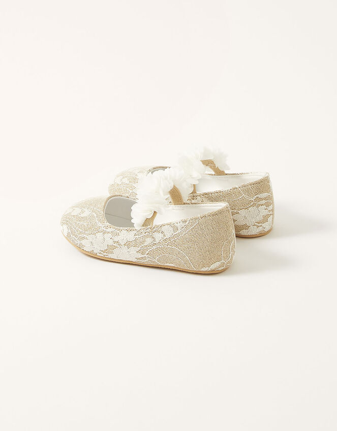 Baby Jacquard Walker Shoes, Ivory (IVORY), large