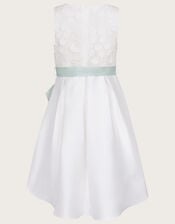 Anika High Low Bridesmaid Dress, Ivory (IVORY), large