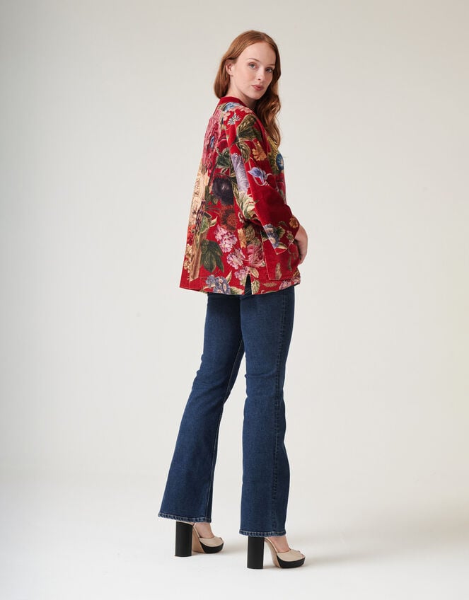 One Hundred Stars Primula Velvet Jacket, , large