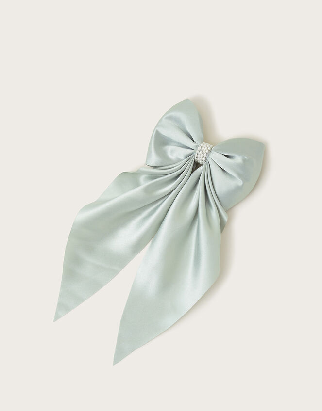 Bridesmaid Bow Hair Clip, , large