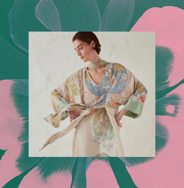 Clemence textures, model photography and graphics