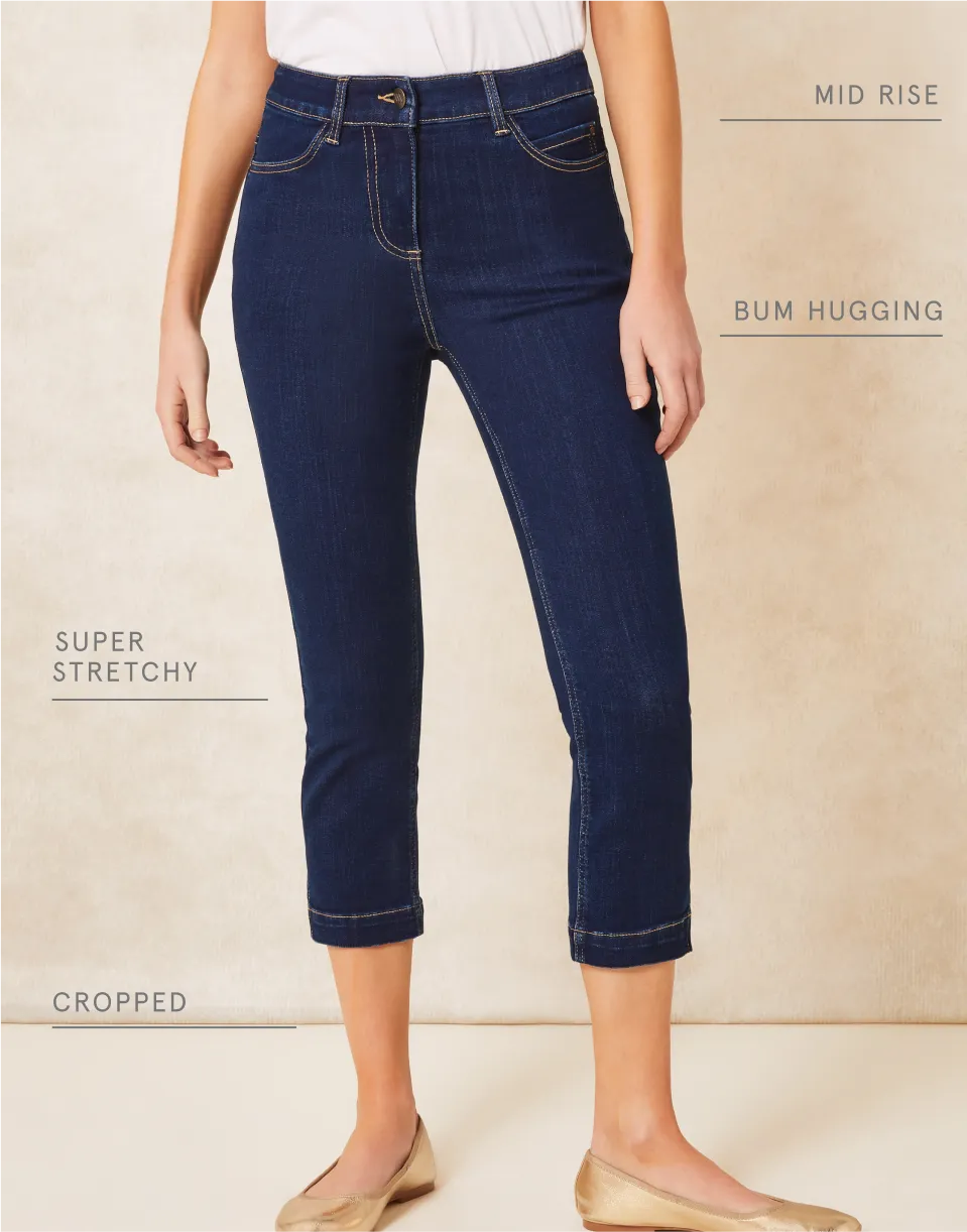 Idabella cropped skinny jeans