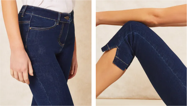 Idabella cropped skinny jeans