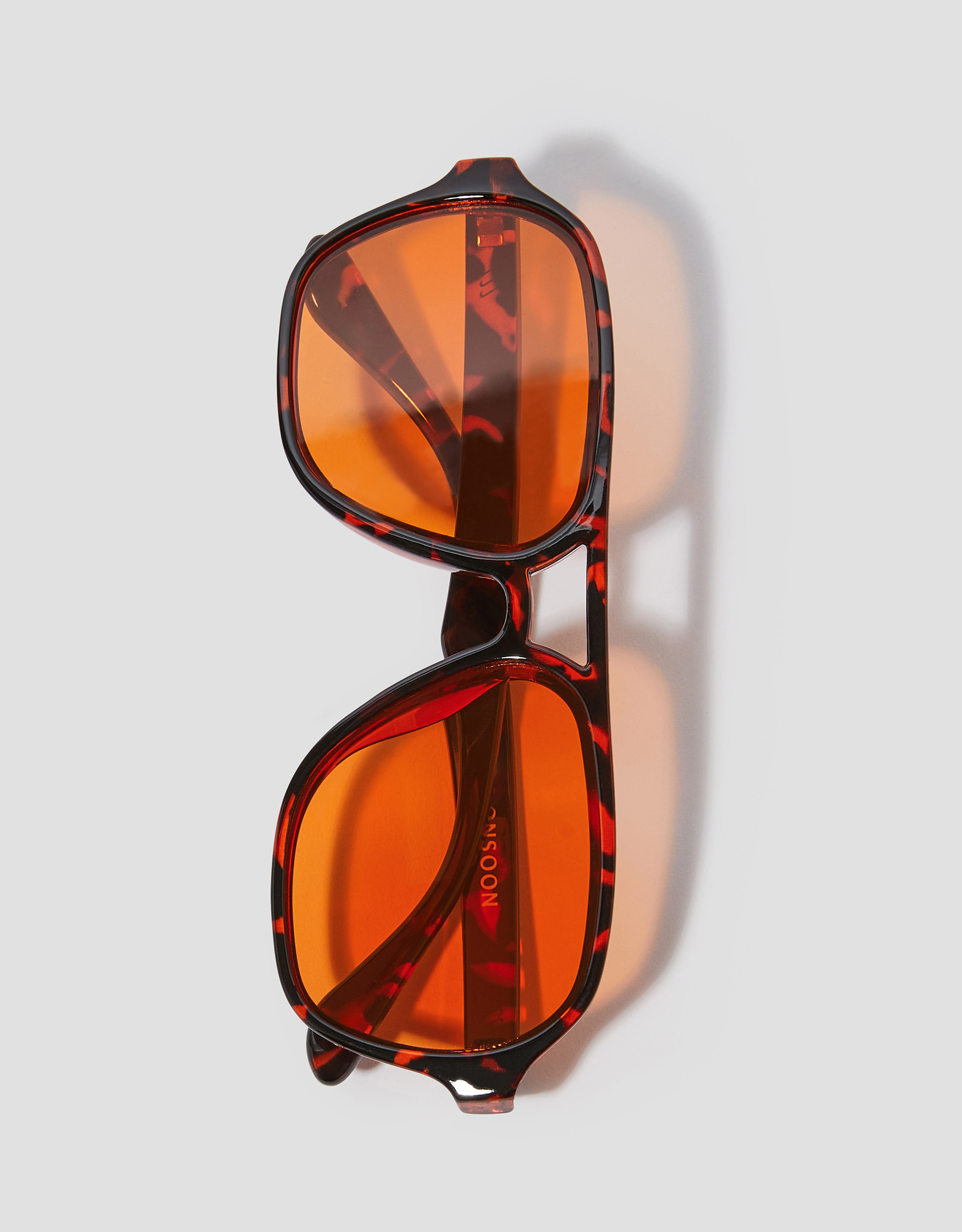 Monsoon Amber Tort Aviator Sunglasses