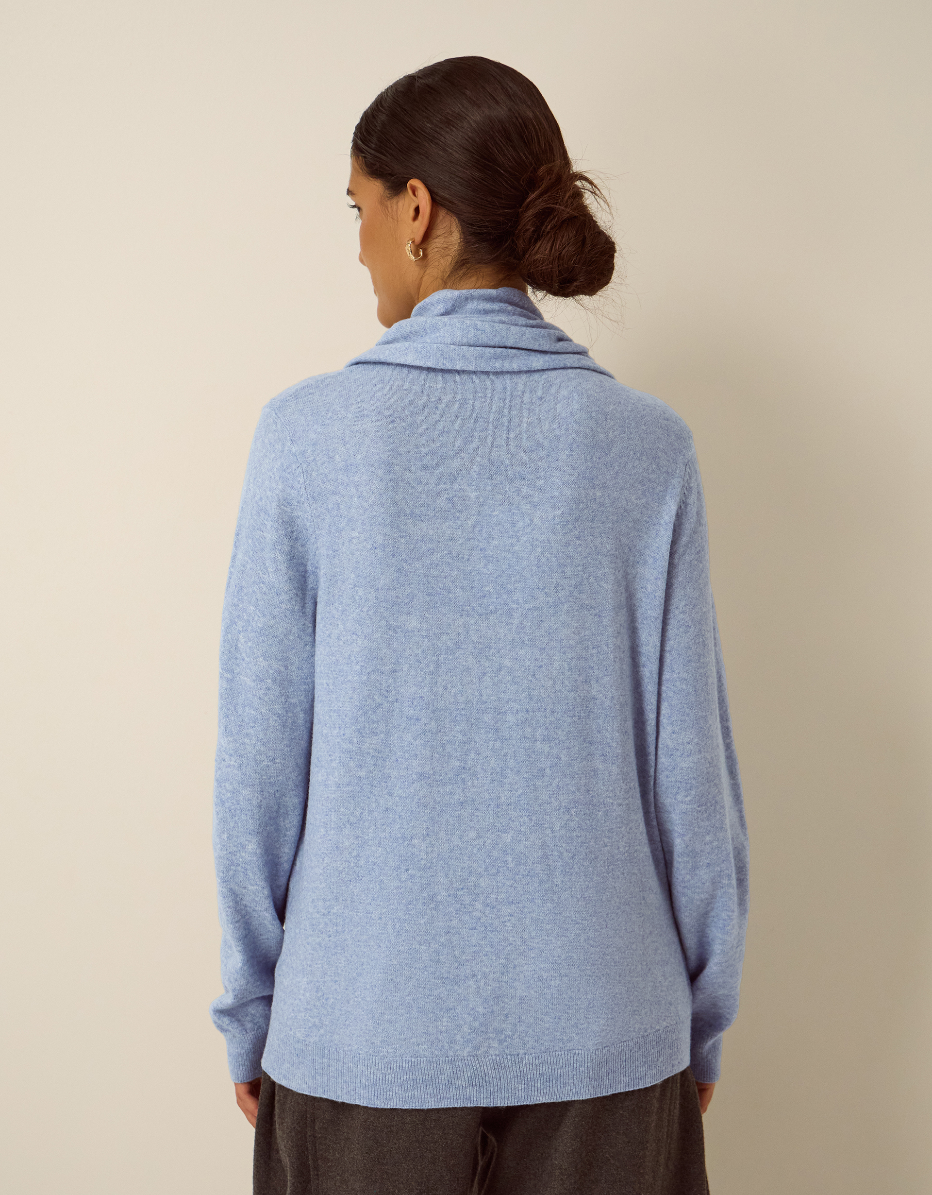 Monsoon Shaw Scarf Knit Jumper, view 3
