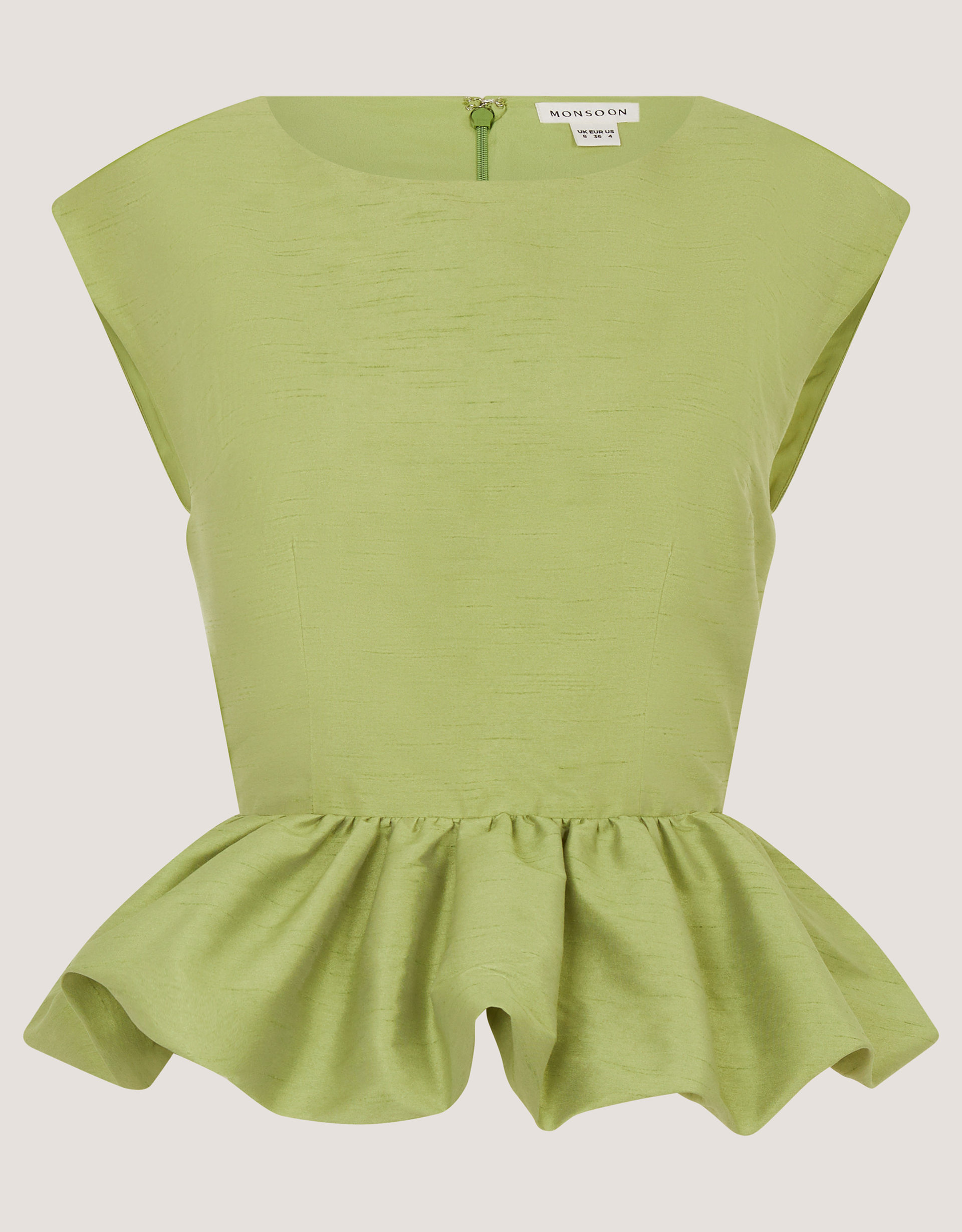 Monsoon Dahlia Sleeveless Peplum Top, view 5