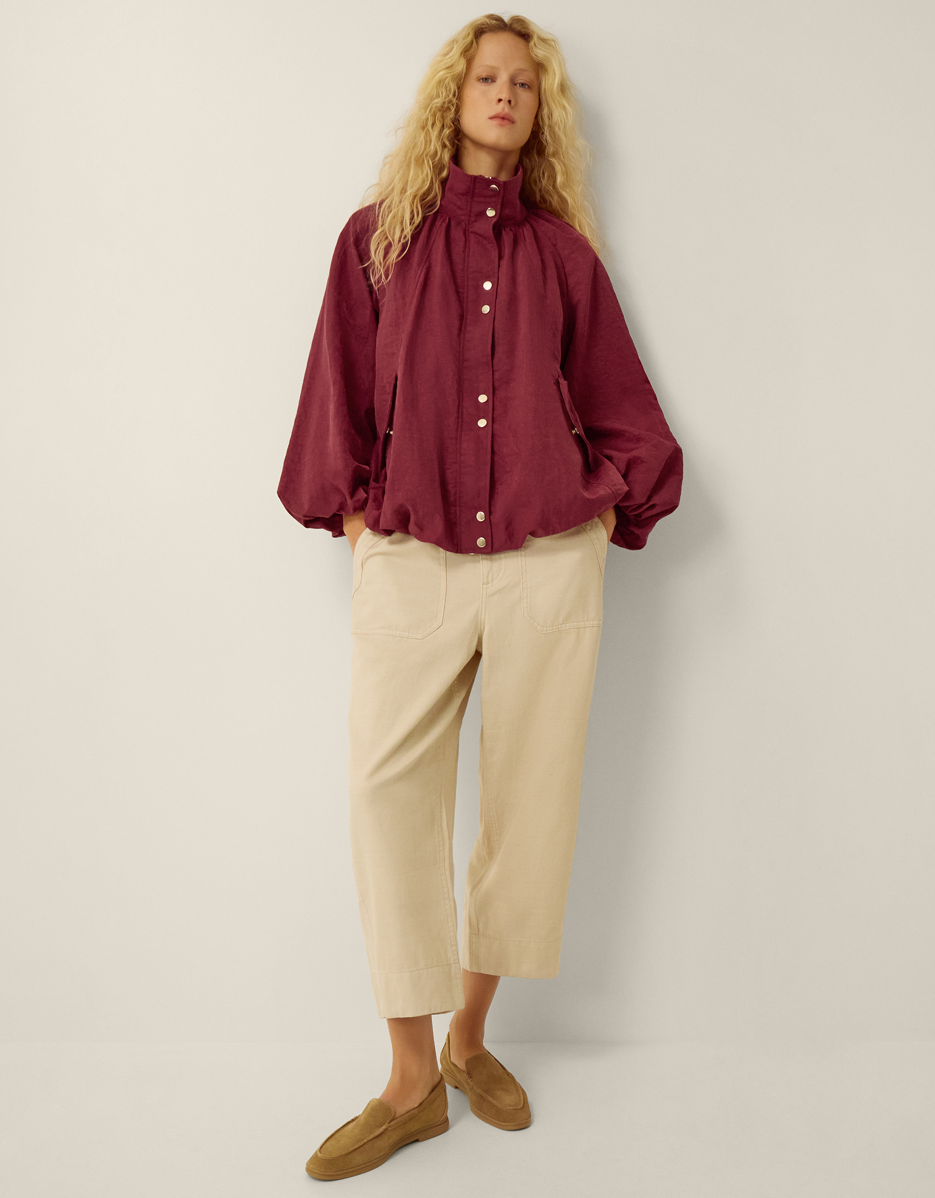 Monsoon Harley Funnel Neck Jacket