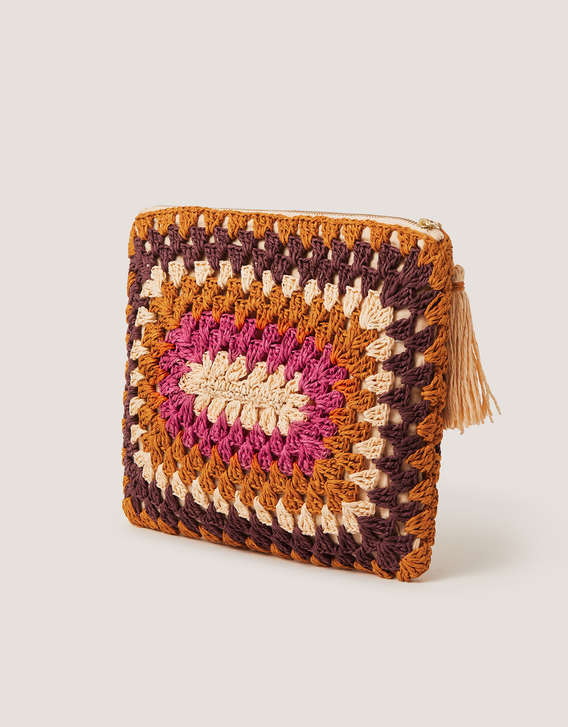 Monsoon Cate Crochet Pouch, view 2