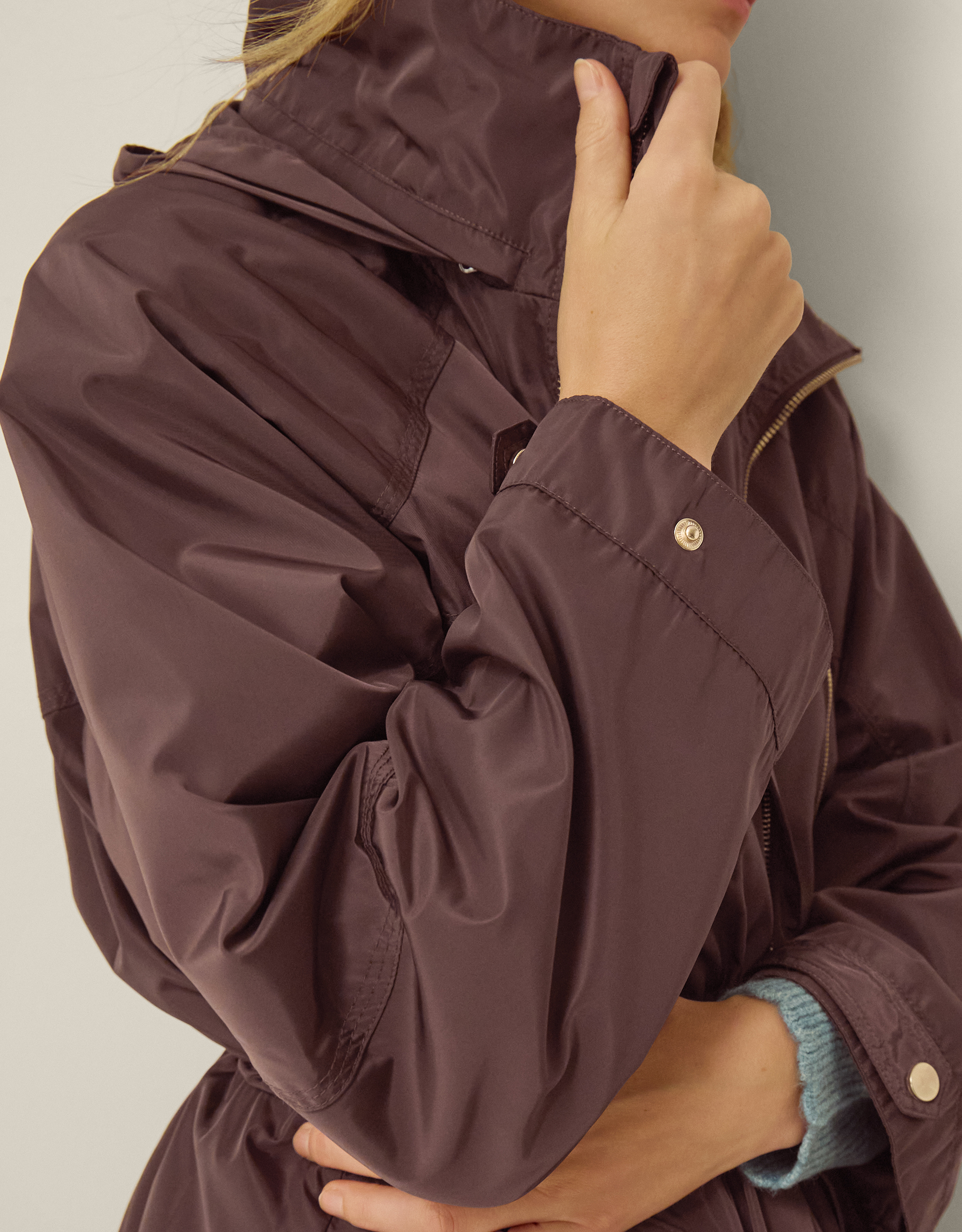 Monsoon Rosalind Parka Jacket, view 4