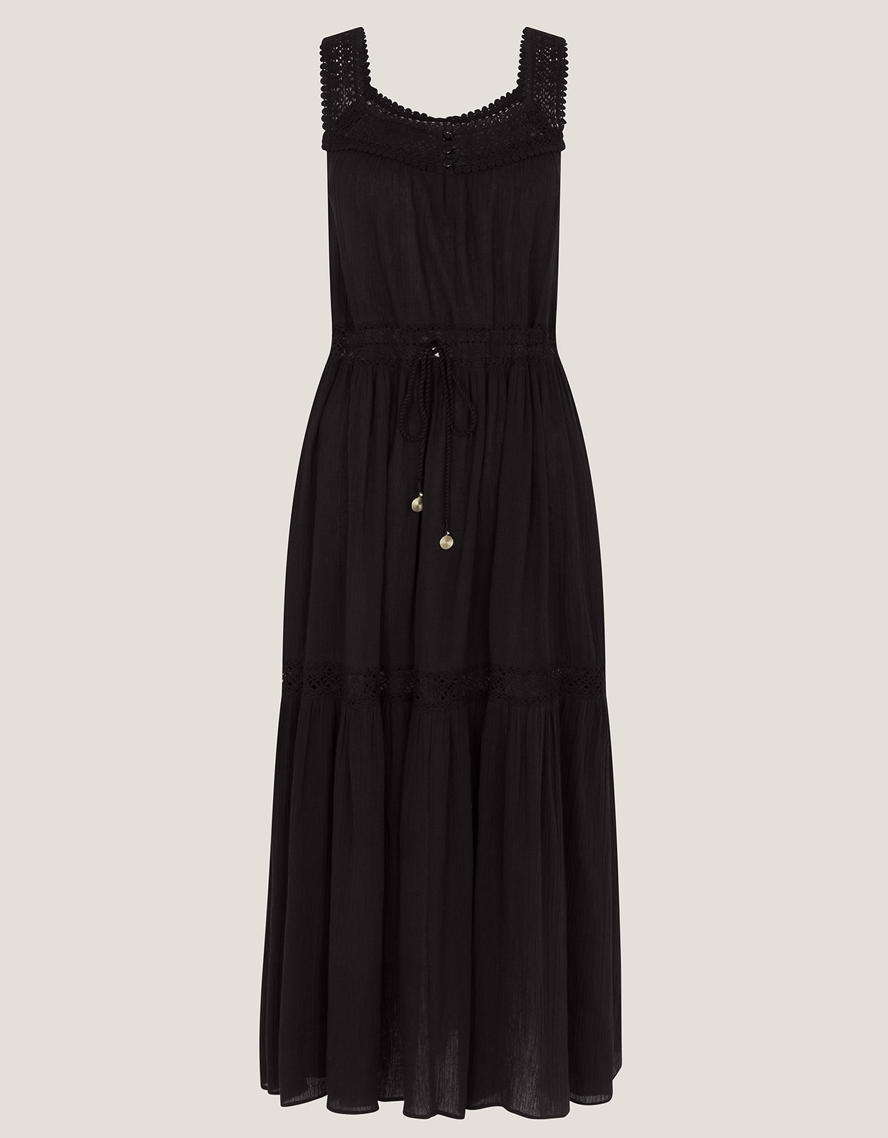 Monsoon Maddi Sleeveless Embroidered Midi Dress, view 5