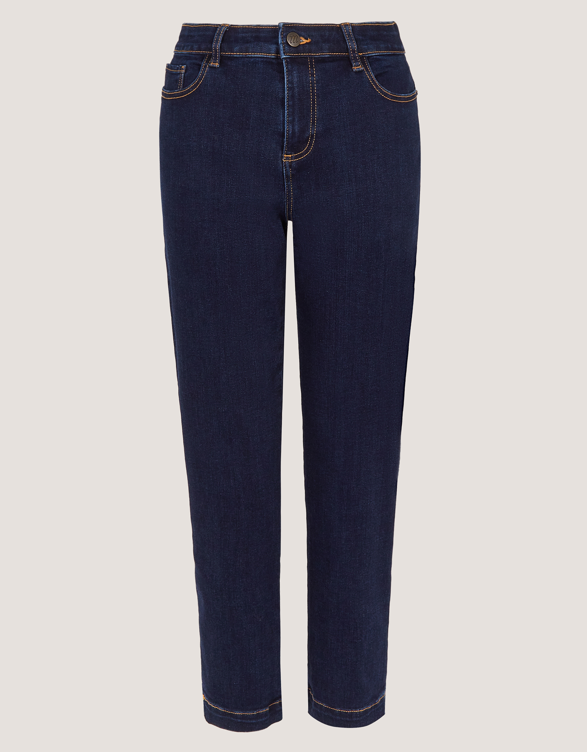 Monsoon Safaia Straight Cropped Jeans, view 5