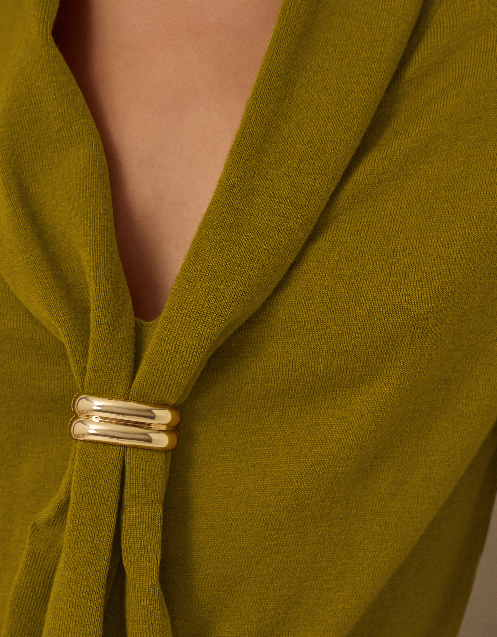 Monsoon Tilly Neck Tie Jumper, view 2