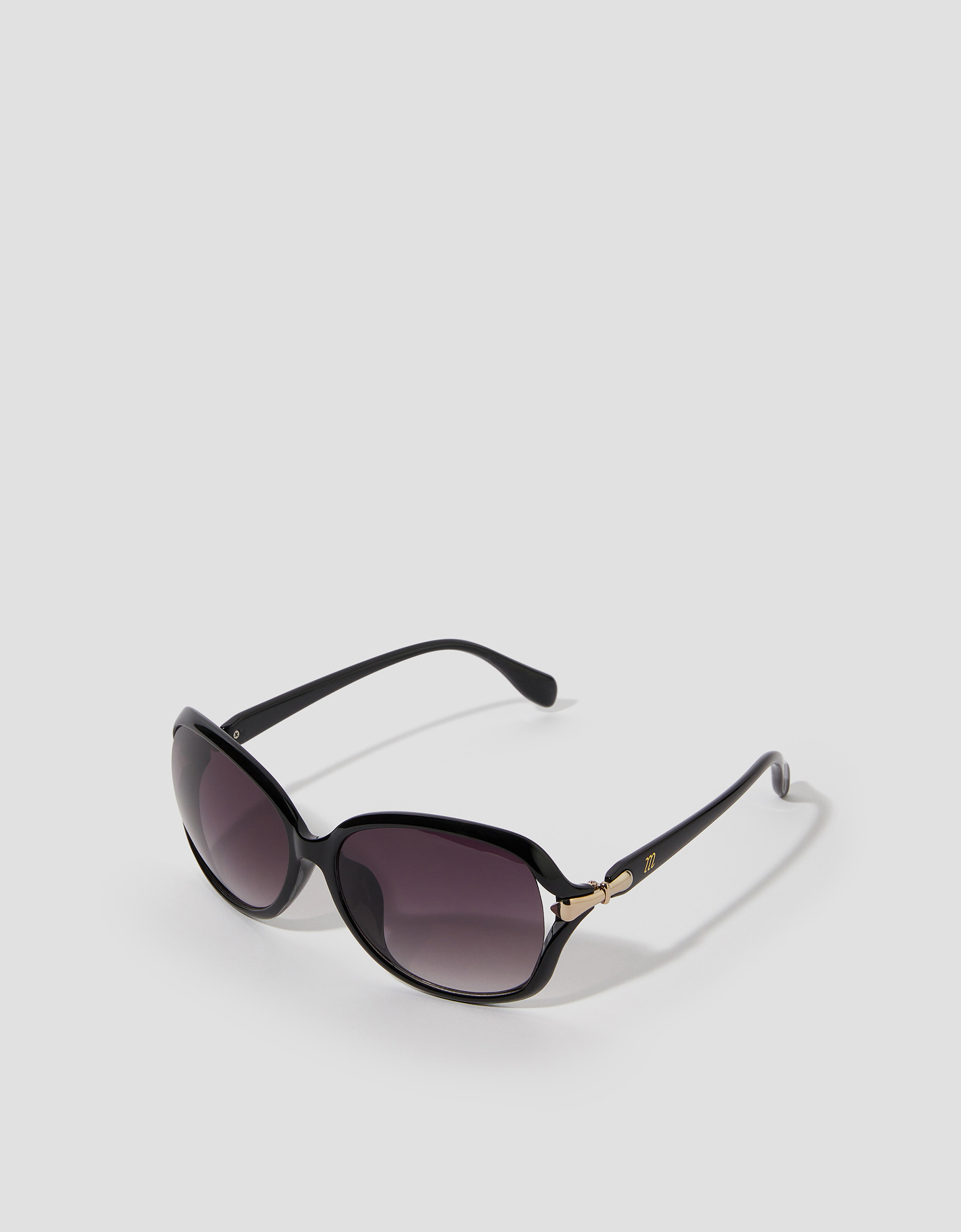 Monsoon Gold Hinge Oversized Sunglasses