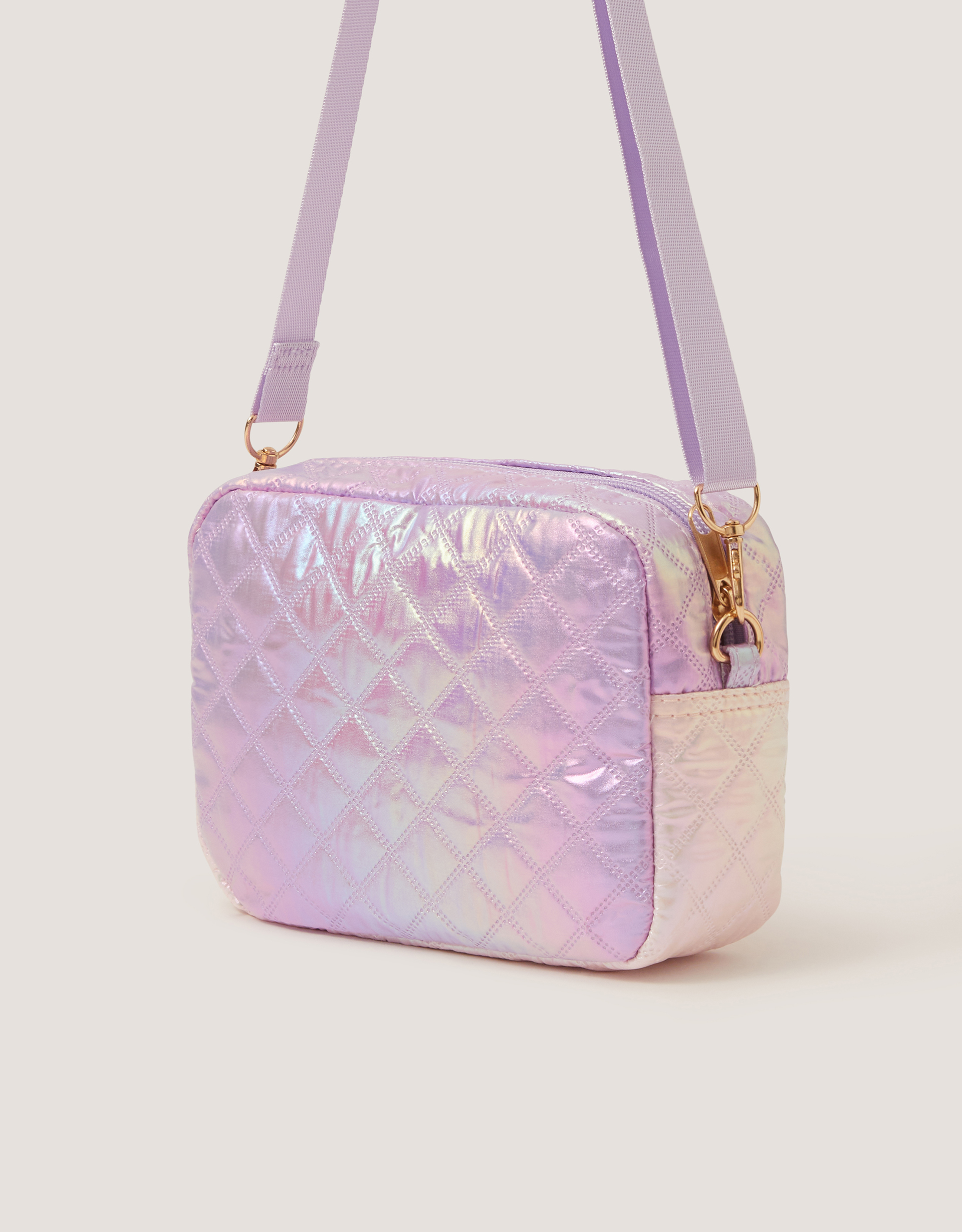 Monsoon Iridescent Quilted Crossbody Bag, view 2