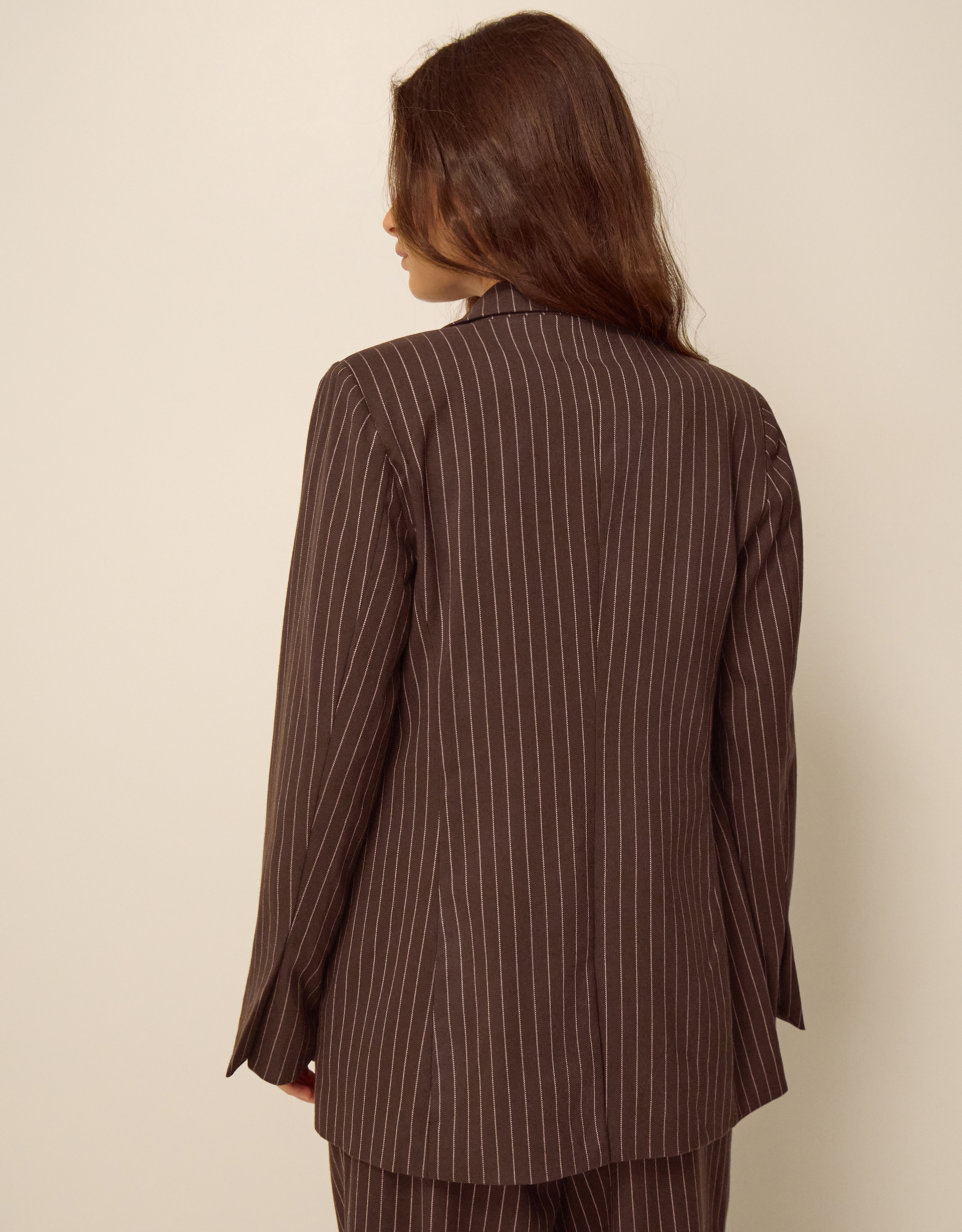 Monsoon Jen Pinstripe Blazer, view 2
