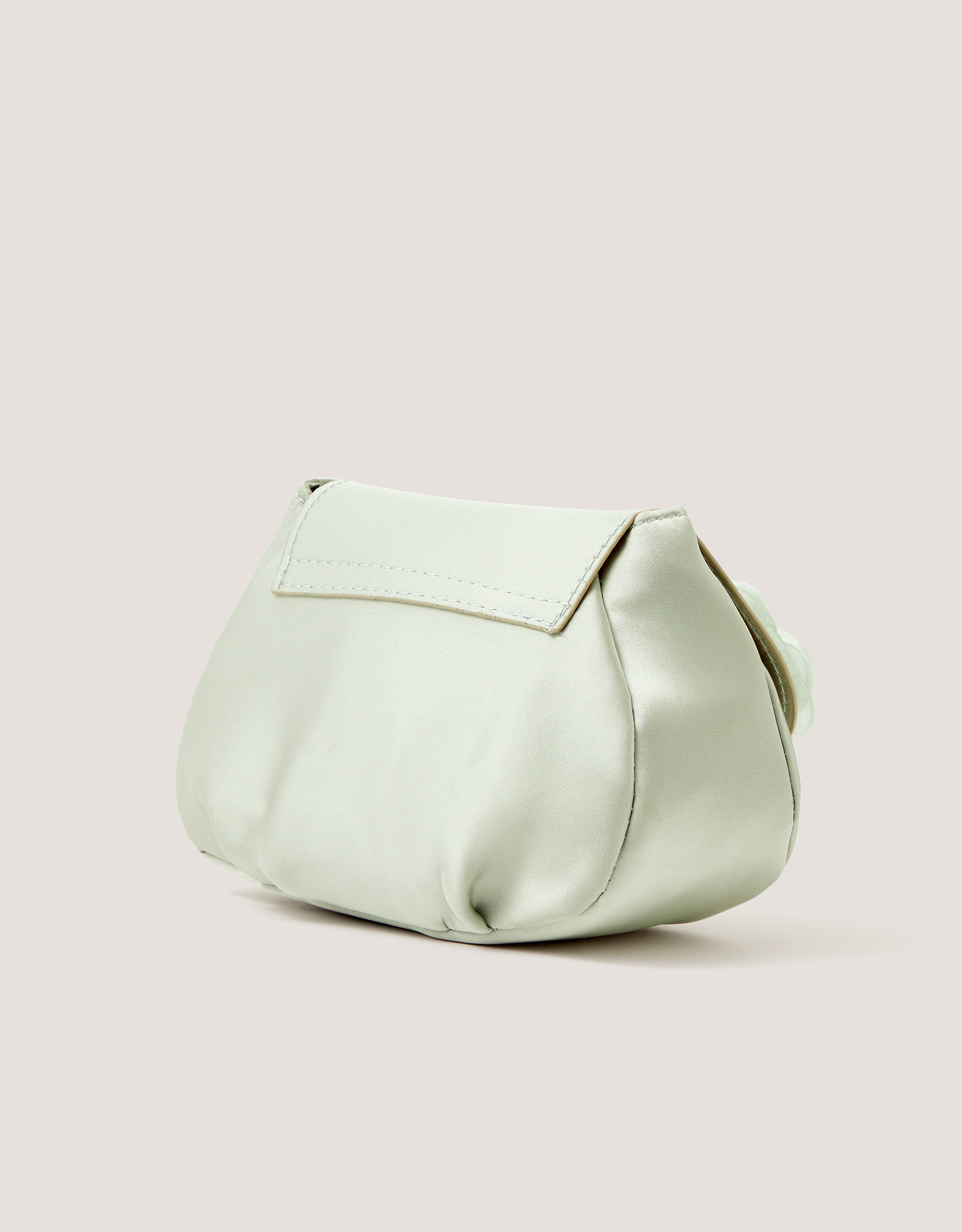 Monsoon Corsage Satin Bag in Green, view 2